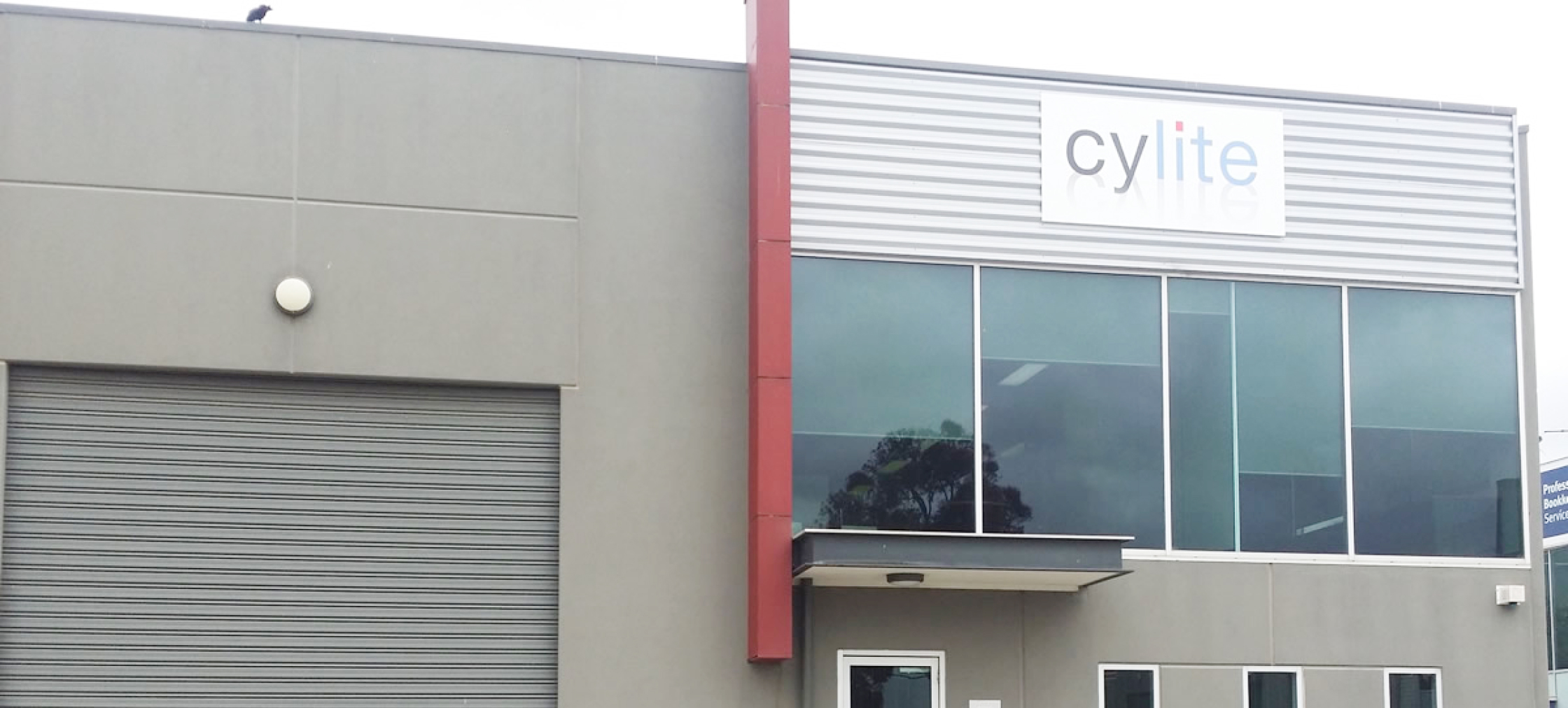 A photo of the building where Cylite office was